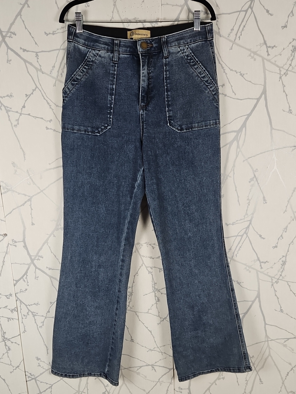 Democracy Stretch Denim Ab Technology High Rise Bootcut Jeans